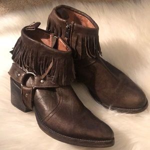 All Saints Bonny Cuban Fringe Boot